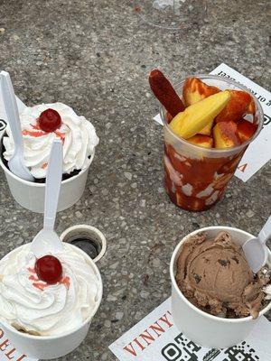 Small Build Your Own Sundae &  Medium Build Your Own Sundae