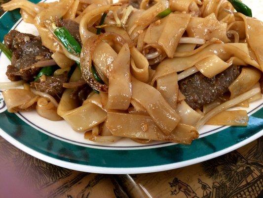 Beef Chow Fun, very tasty.