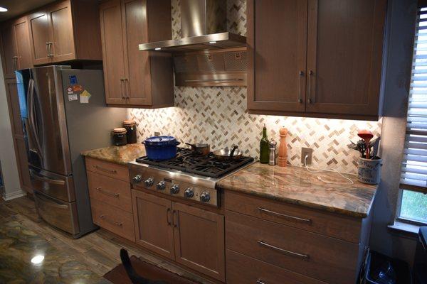 remodeled kitchen