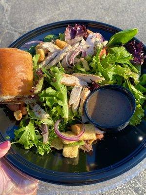 Grilled chicken salad