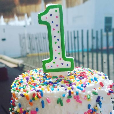 Tiny ice cream cakes for tiny birthday parties!