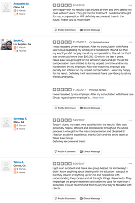 Reviews deleted by yelp