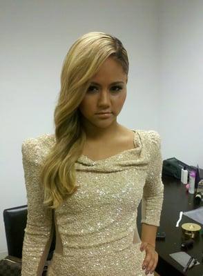 Kat Deluna hair by Mann