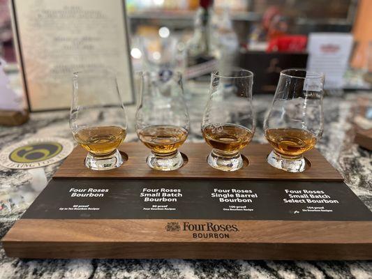 Four Roses Flight