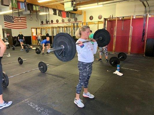 Power Cleans!