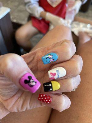 Disney nails