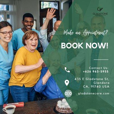 Visit us: https://gladstonecare.com/ 
 #gladstonecare #rehabilitationcenter #skillednursingfacility #healthcare #sub-acutecare