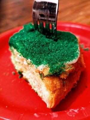 King Cake Slice