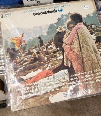 In the Vintage antiques market open ,Saturdays 8 to 4 , you will find classic vinyl records like this.