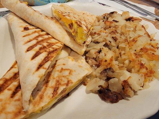 Breakfast quesadilla