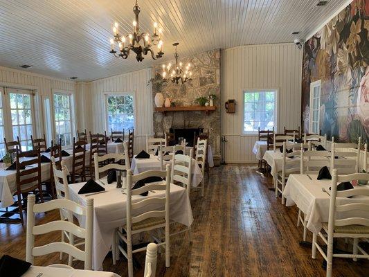 Beautiful indoor dining room.