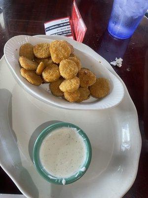 Fried pickles $8