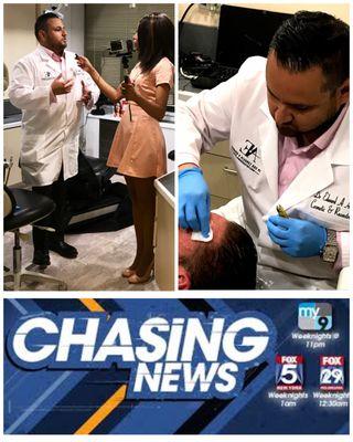 Dr. Alvarez has been featured on television both locally in New York, and around the nation.