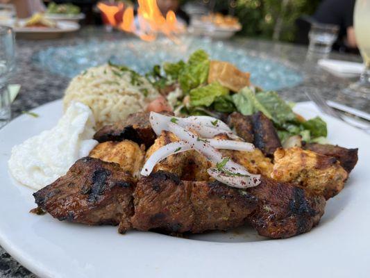 Kabob platter