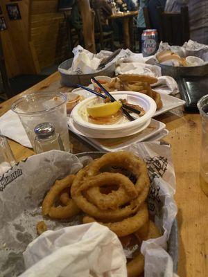 Cold onion rings