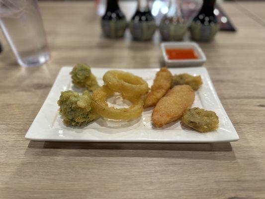 Tempura veggies