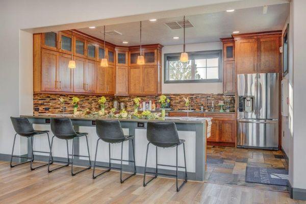 Community kitchen area