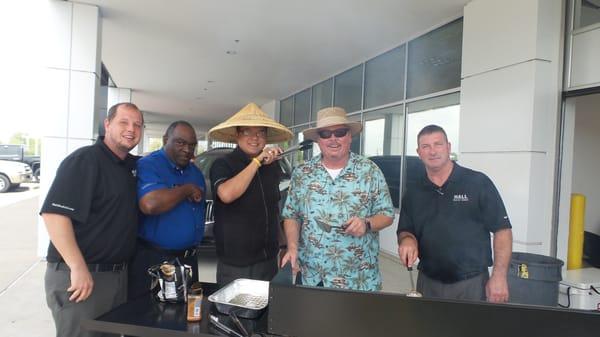 Good Friday Cookout at Hall Buick GMC!