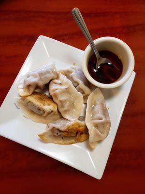 Beef Dumplings (pan fried)...