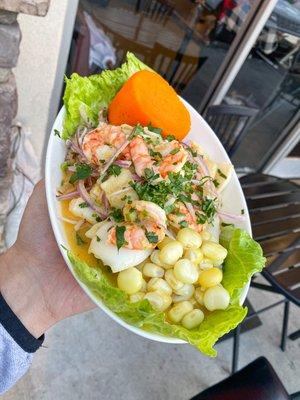 Ceviche mixto