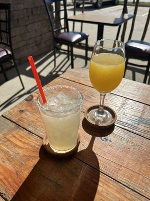 Margarita and mimosa