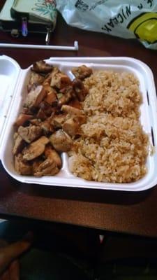 Hibachi chicken!