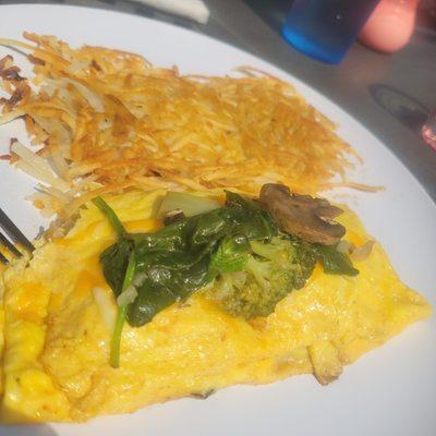 Veggie omlette