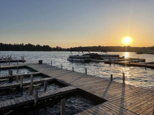 View from dock