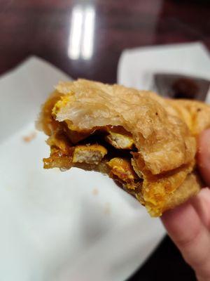 Paneer puff