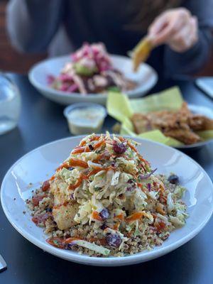 Fish Quinoa Bowl