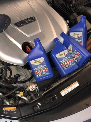 0W20 Full Synthetic oil change starting at 39.99 for most 4 cylinder vehicles          Stop by for a quick oil change no appointment needed