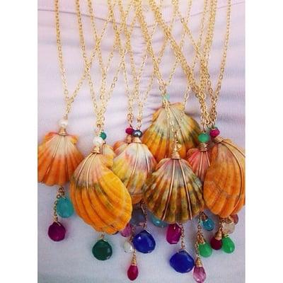 Sunrise shells by Noelani Designs.