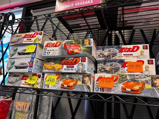 Initial D model kits!