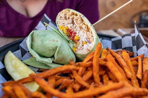 Southwest Chicken Wrap ($15)