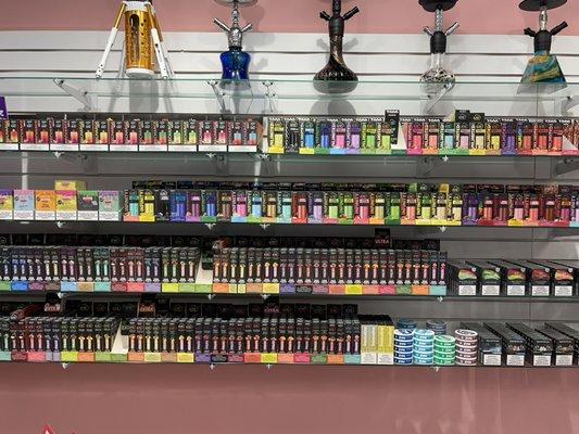 We have a variety of flavors and brands of vape pens