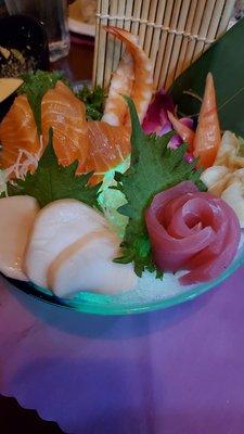 Sashimi lunch