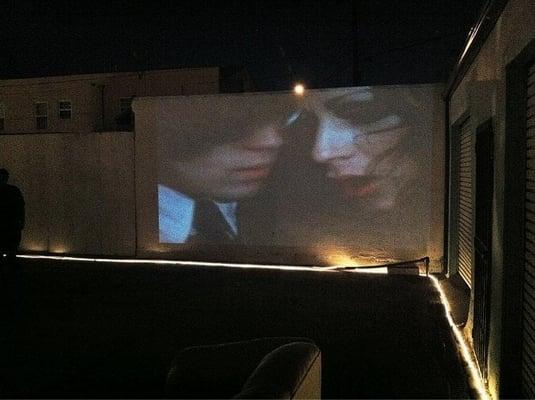 Movie projection