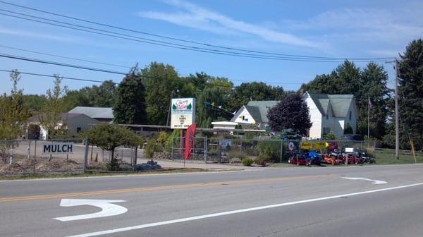 A street view of our property