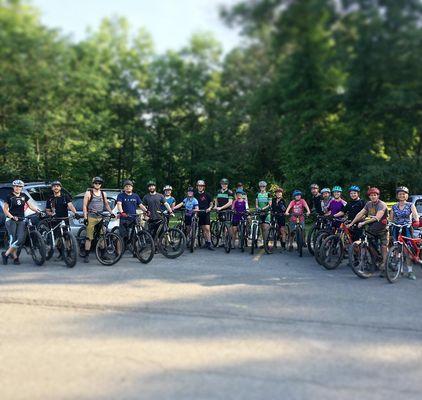 Mountain bike night at White Park is open to everyone. Come ride with us!