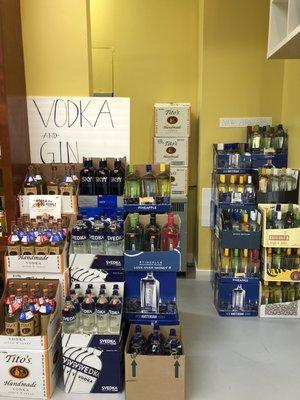 Popular vodka's