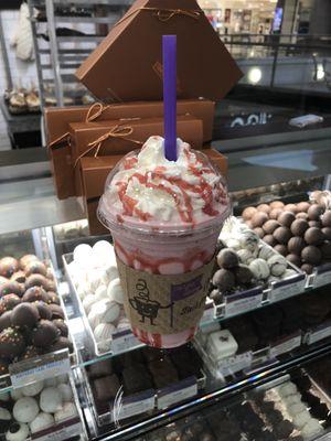 Strawberry frappe