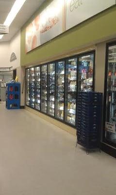 Cooler aisle