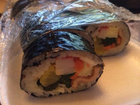 Gimbap. Flavorful!