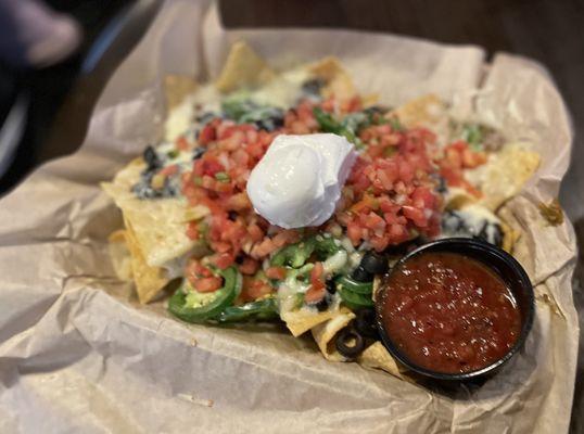 Ground Buffalo Nachos