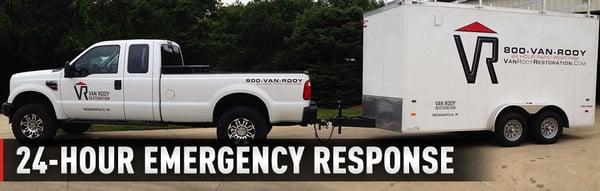 24 Hour Emergency Response is available - Call 1-800-826-7669