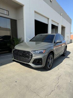 Audi Q5 full front end ppf + roof package and a ceramic coating for the rest of the car