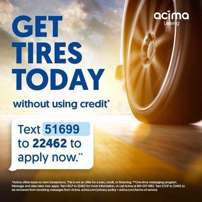 Acima payment option