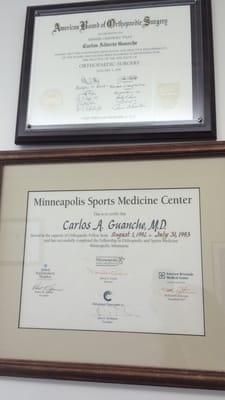 Just saw Dr. Carlos Guanche at Southern California Orthopedic Institute for the first time.