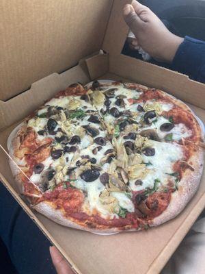 Veggie pizza