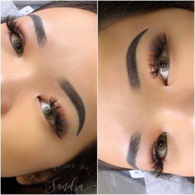 Ombré Powder Brows